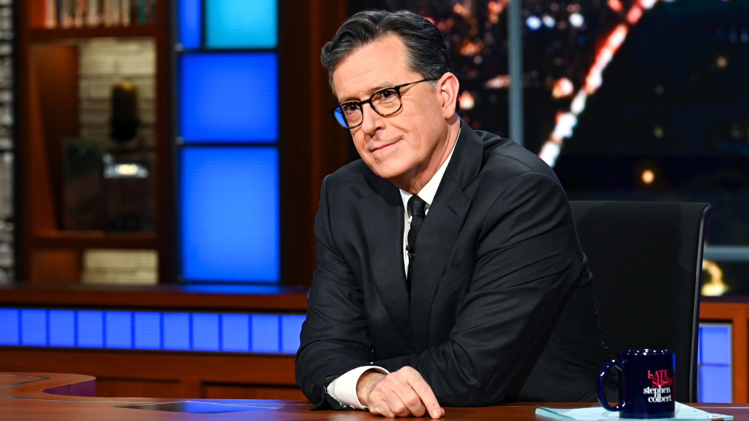 Late night shows by Colbert, Kimmel, and Fallon stop due to screenwriter strike.
