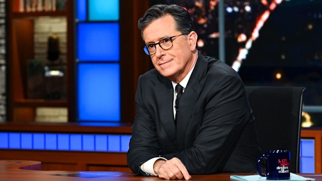 NEW YORK - JANUARY 26: The Late Show with Stephen Colbert during Wednesday's January 26, 2022 show.
