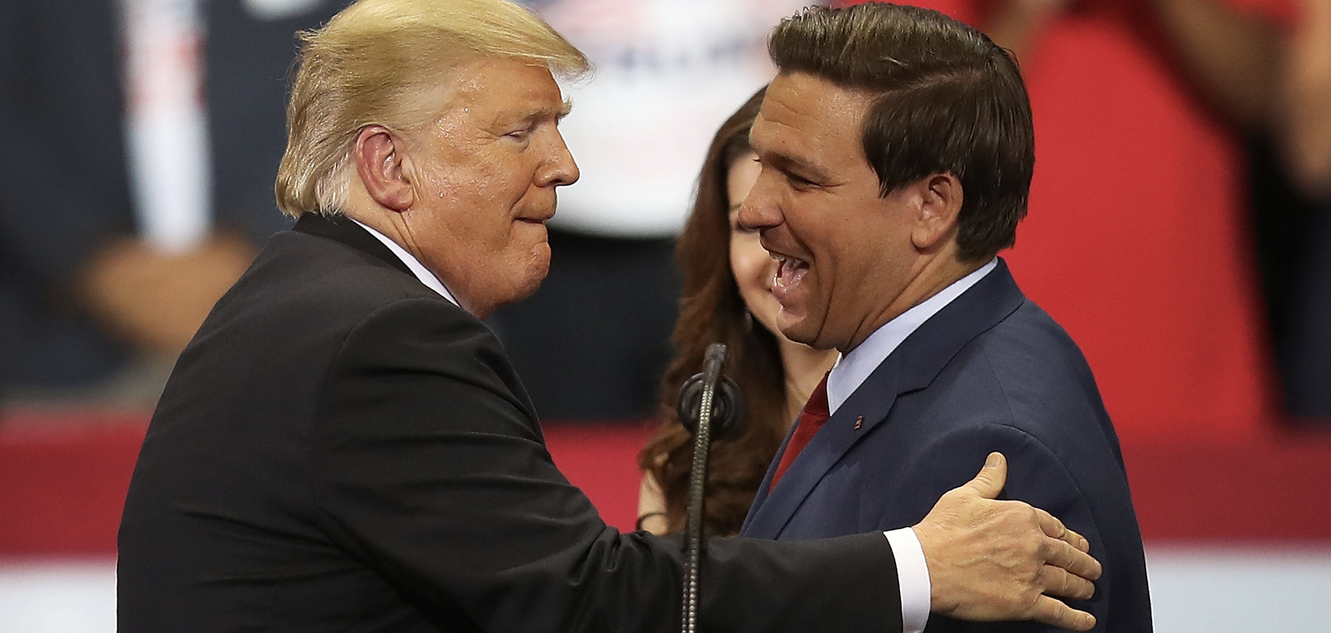 I Dont Ask Him Even Trump Doesnt Know If DeSantis Is Running In 24