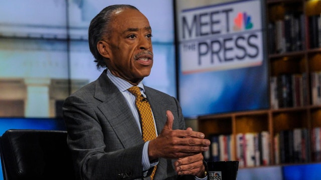 Rev. Al Sharpton, Host, MSNBC's Politics Nation, appears on "Meet the Press" in Washington, D.C., Sunday, July 14, 2013.