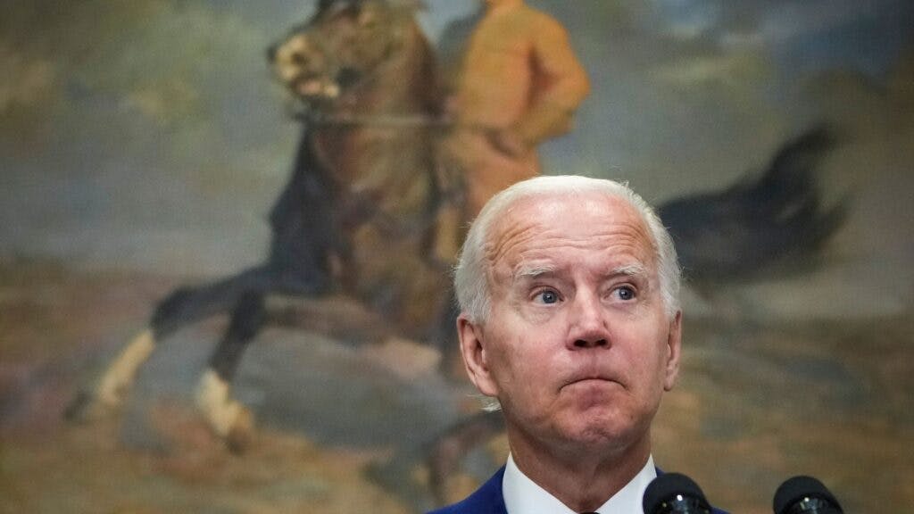 WASHINGTON, DC - JUNE 21: U.S. President Joe Biden speaks about Covid-19 vaccines for children, in the Roosevelt Room of the White House June 21, 2022 in Washington, DC.