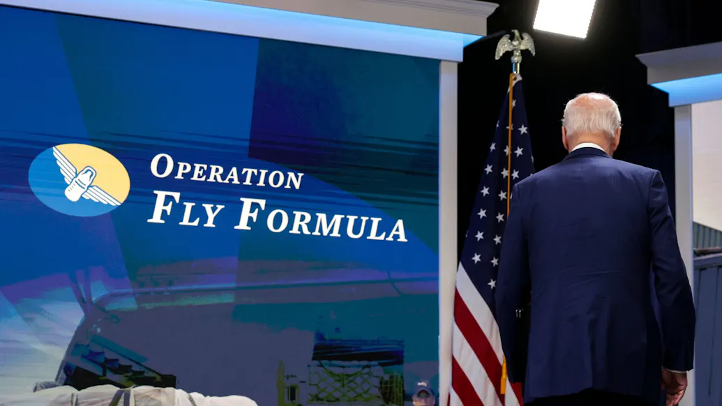 Biden Says He ‘Became Aware’ Of Baby Formula Shortage In Early April