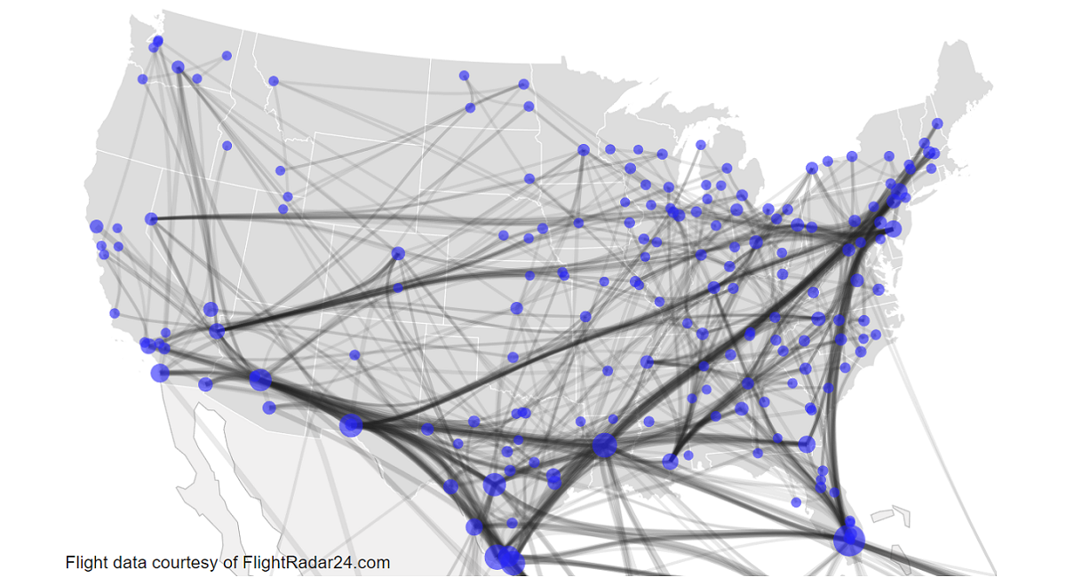 Aircraft Records Reveal Secret Migrant Flights Across U.S.