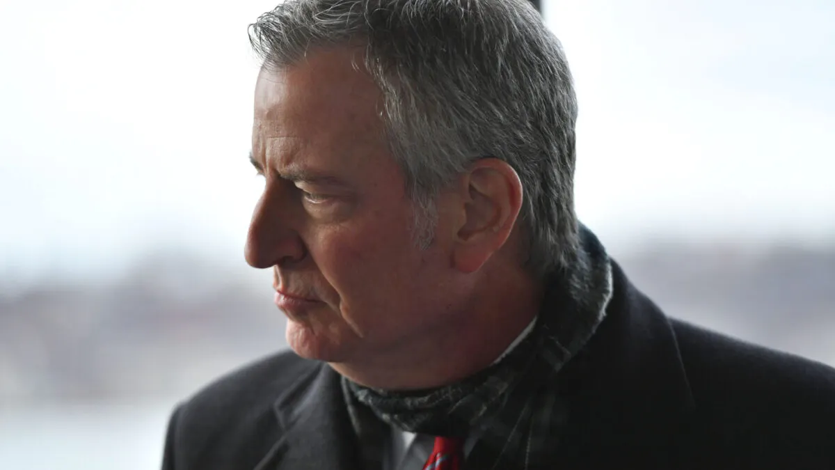 Failed Dem Presidential Candidate Bill de Blasio Drops Out Of Another Race