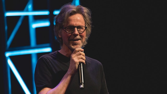 Comedian Dana Carvey performs onstage during Moontower Just For Laughs at the Long Center on April 19, 2022 in Austin, Texas.