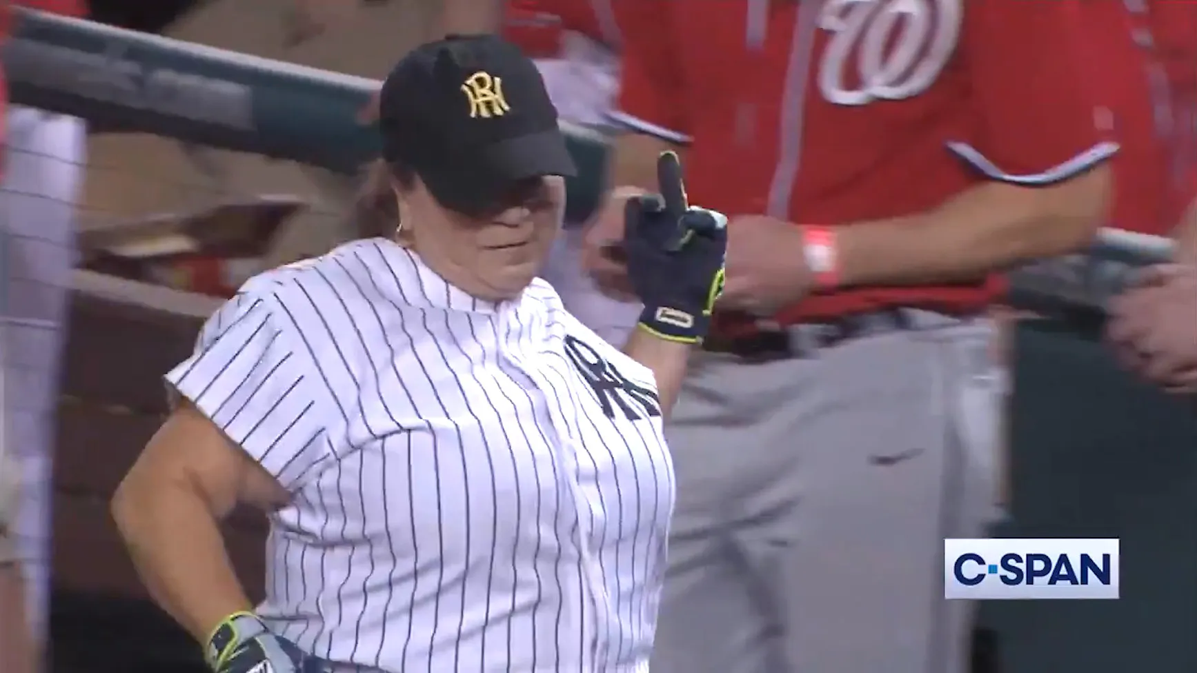 Democrat Who Flipped Off GOP Dugout Appears To Alter Her Story Of What Happened As She’s Accused Of Lying