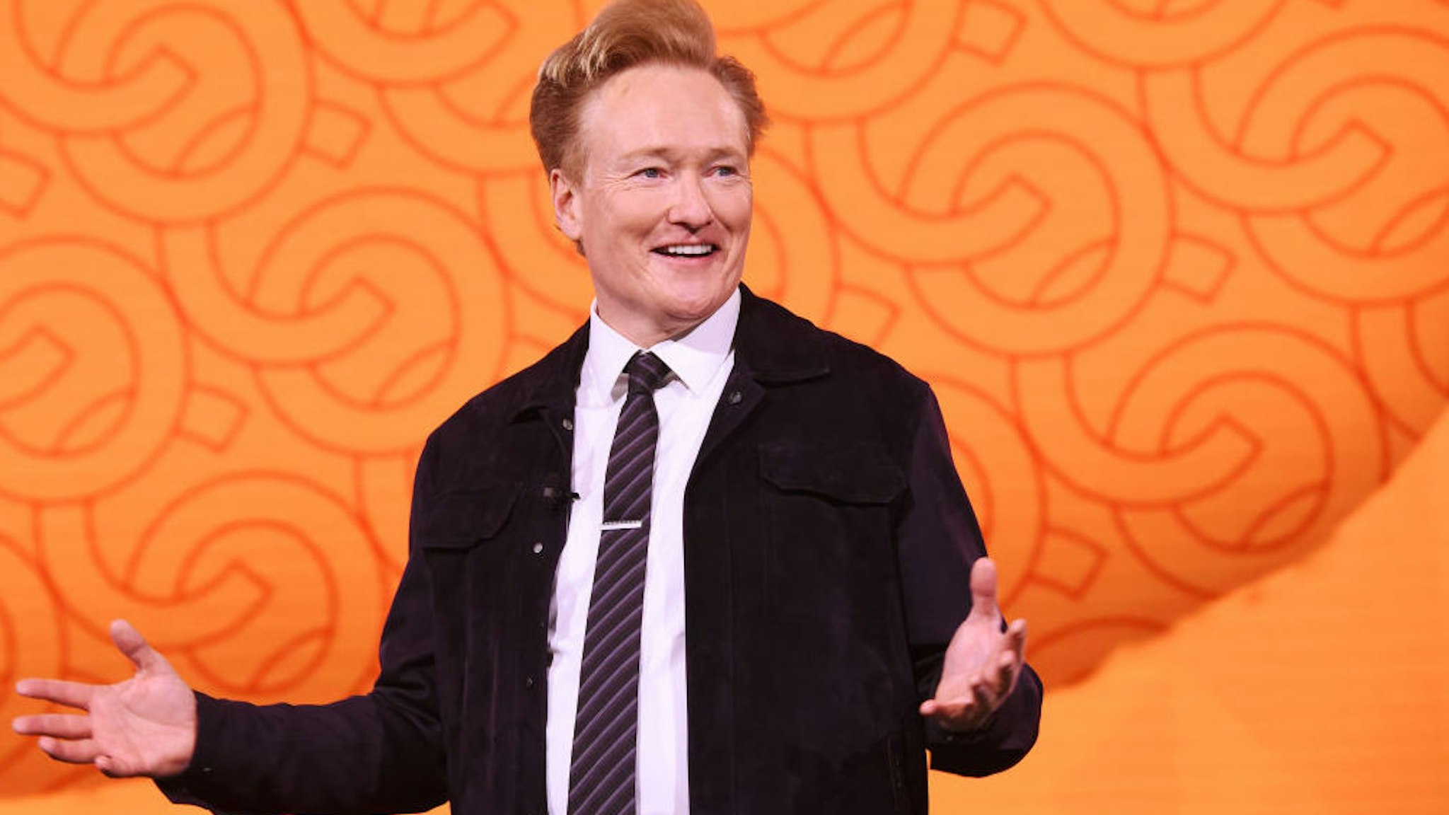 Conan O'Brien of TBS’s CONAN speaks onstage during the WarnerMedia Upfront 2019 show at The Theater at Madison Square Garden on May 15, 2019 in New York City.