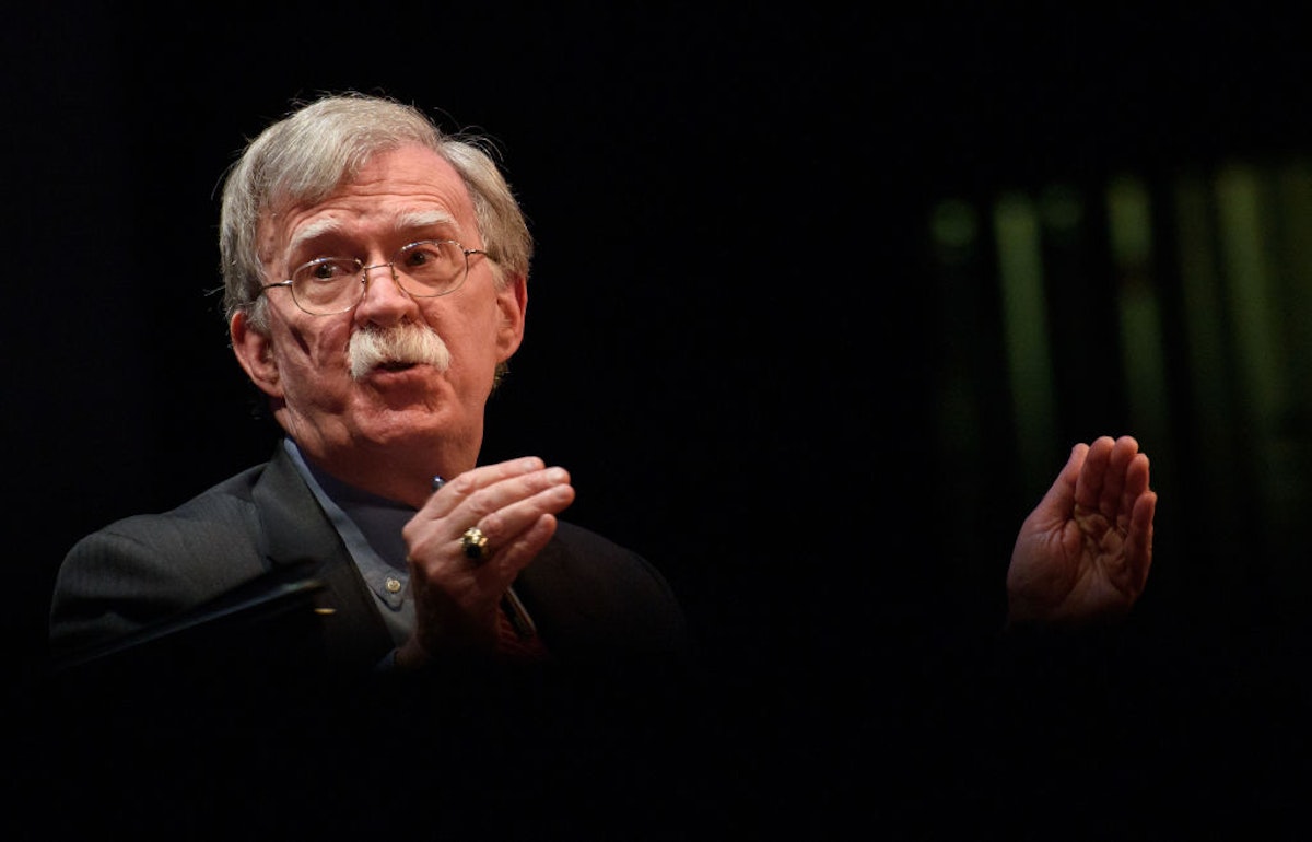 John Bolton Casually Admits He’s Planned Coups Before