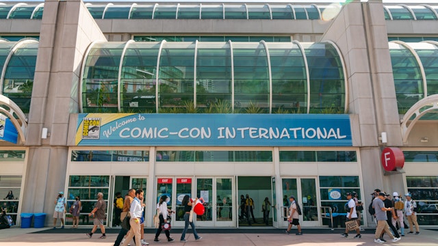 SAN DIEGO, CA - JULY 23: General views of Comic-Con at the San Diego Convention Center on July 23, 2022 in San Diego, California. (Photo by AaronP/Bauer-Griffin/GC Images)