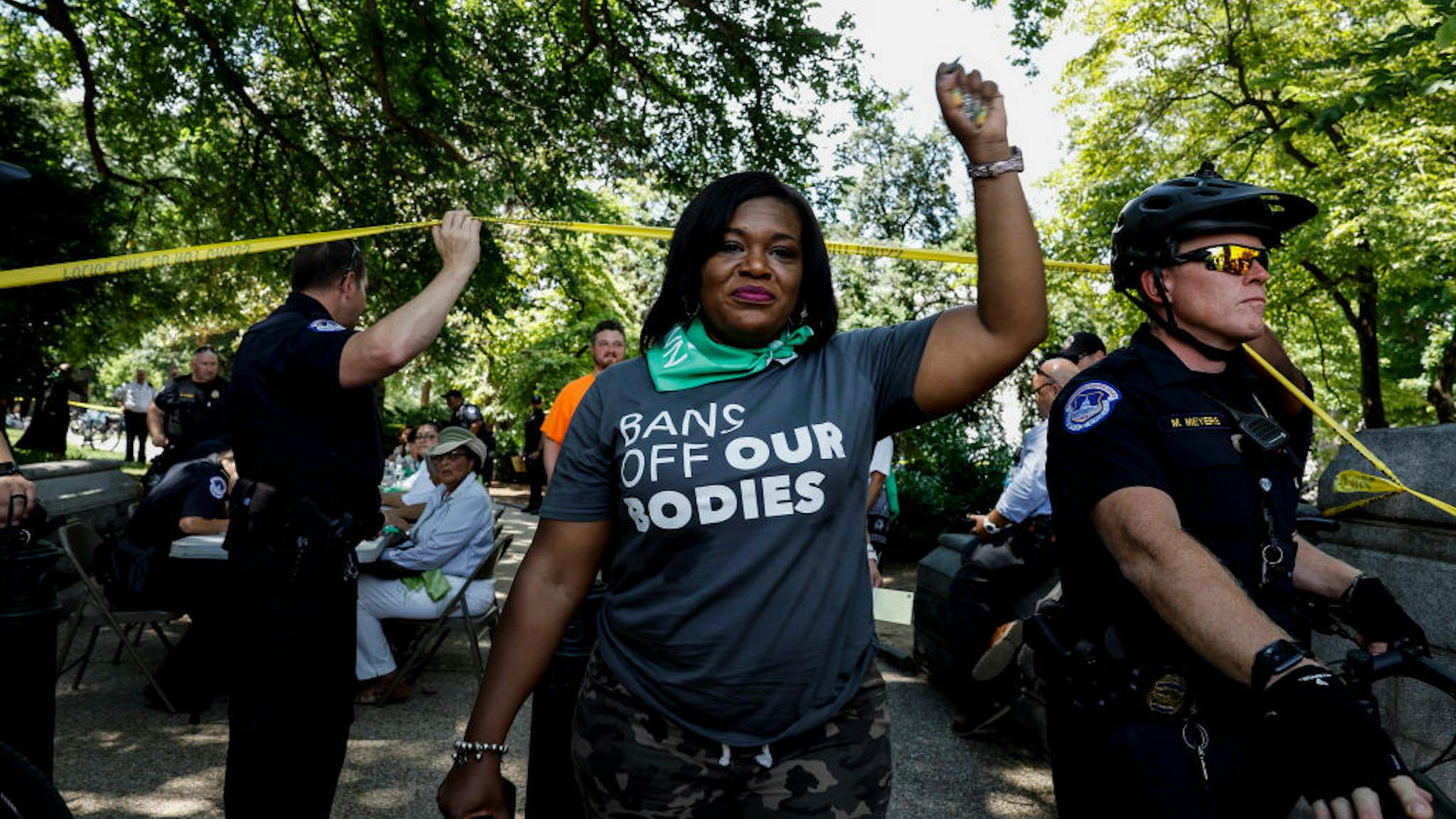 Democratic Congress Members Participate In Civil Disobedience In Support Of Abortion Rights