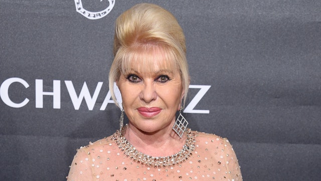 NEW YORK, NY - OCTOBER 22: Ivana Trump attends the 2018 Angel Ball hosted by Gabrielle's Angel Foundation at Cipriani Wall Street on October 22, 2018 in New York City.