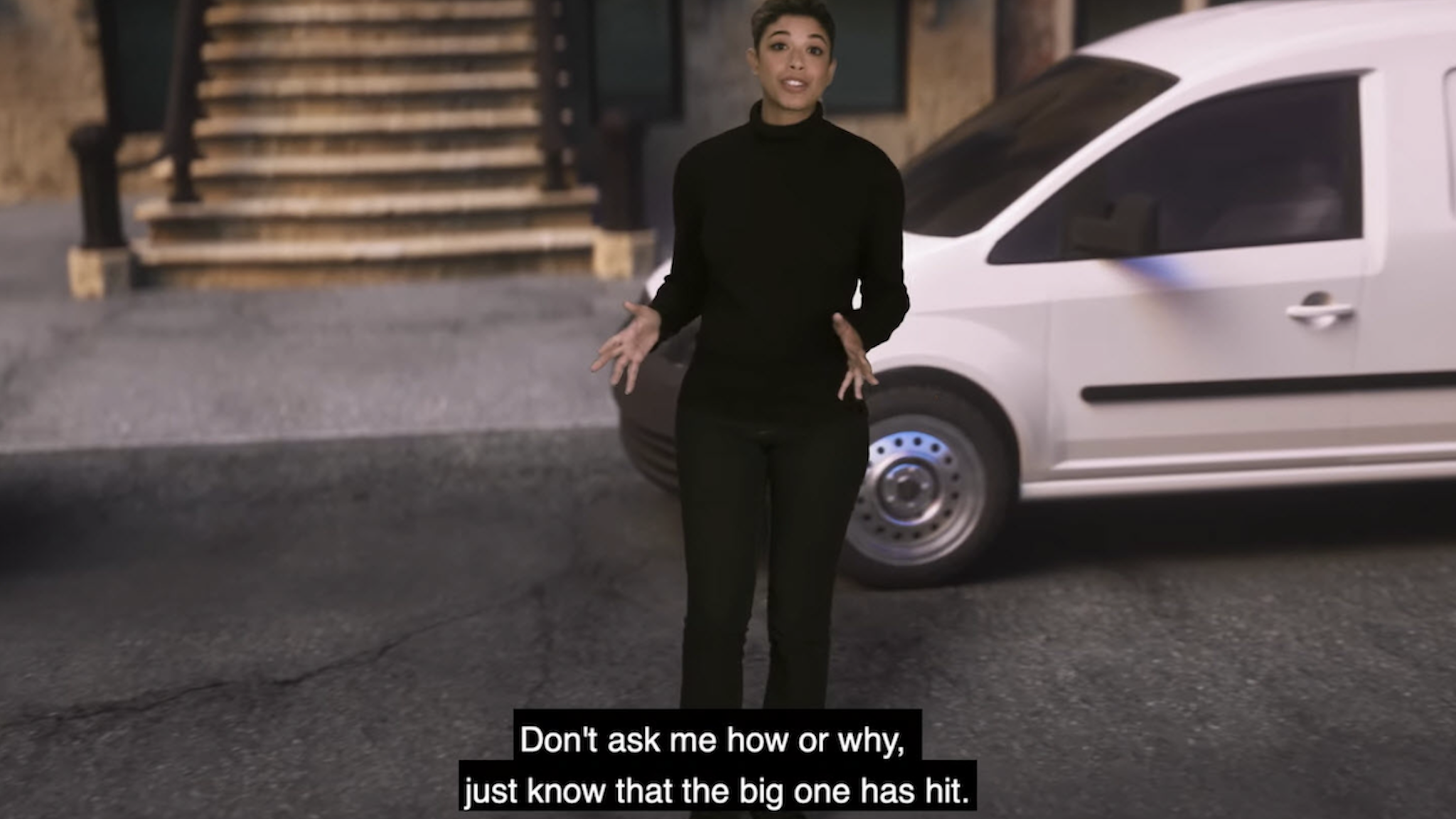 New York's latest PSA has viewers hoping they don't know something we don't.