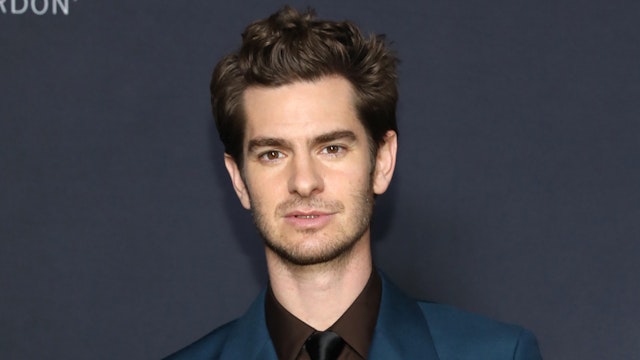 Andrew Garfield attends Netflix's "tick, tick...BOOM!" New York premiere at Schoenfeld Theater on November 15, 2021 in New York City.