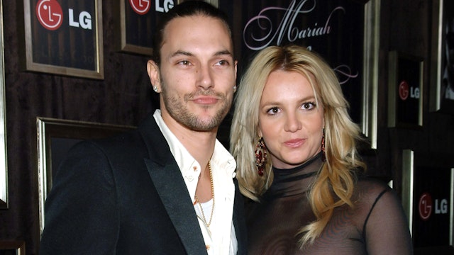 Kevin Federline and Britney Spears during Mariah Carey and Jermaine Dupri Host GRAMMY After Party Sponsored by LG at Private Home in Hollywood, Califormia, United States.