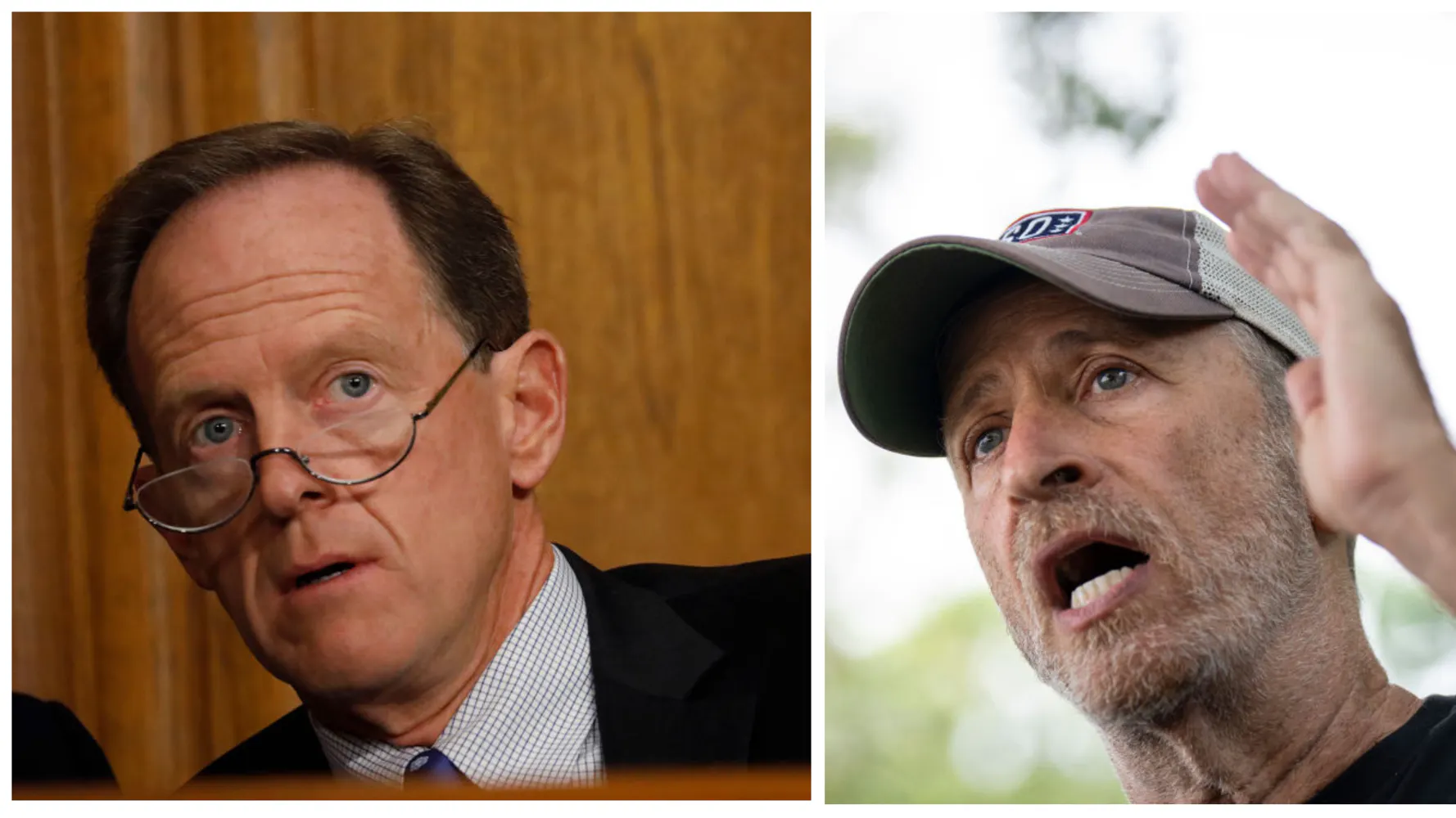 Jon Stewart Calls GOP Sen. Pat Toomey ‘F***ing Coward.’ Toomey Mocks Him: ‘Pseudo-Celebrity’