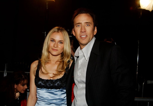 Diane Kruger and Nicolas Cage during "National Treasure" World Premiere - Red Carpet at Pasadena Civic Auditorium in Pasadena, California, United States. (Photo by Amy Graves/WireImage)