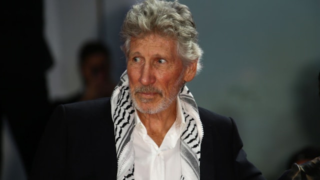 Roger Waters walks the red carpet ahead of the &quot;Roger Waters Us + Them&quot; screening during the 76th Venice Film Festival at Sala Darsena on September 06, 2019 in Venice, Italy. (Photo by Matteo Chinellato/NurPhoto via Getty Images)