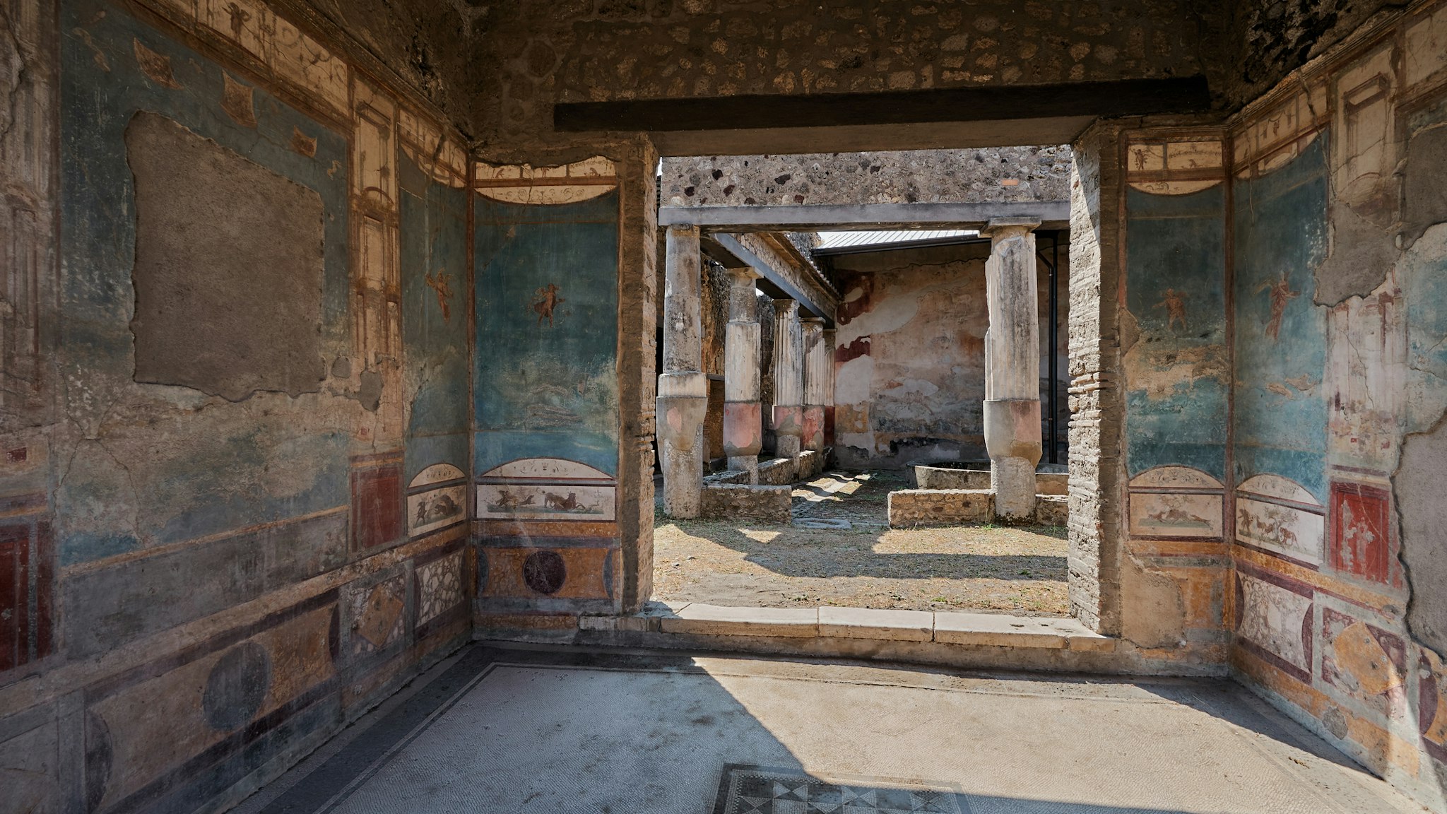 Photo taken in Pompei Scavi, Italy