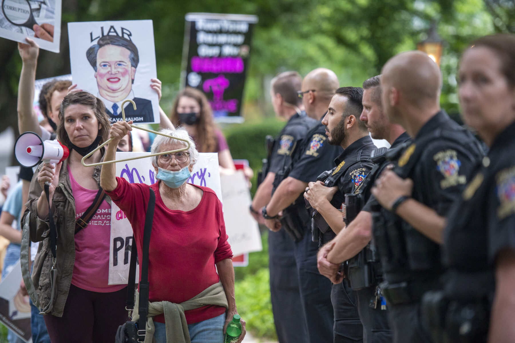 Heres A Look At Some Of The Activists Who Protest Outside The Supreme Court Justices Homes 7328