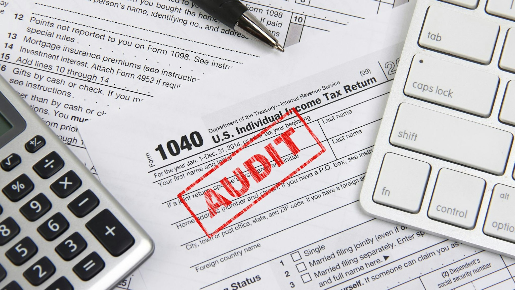 IRS Audit stock photo