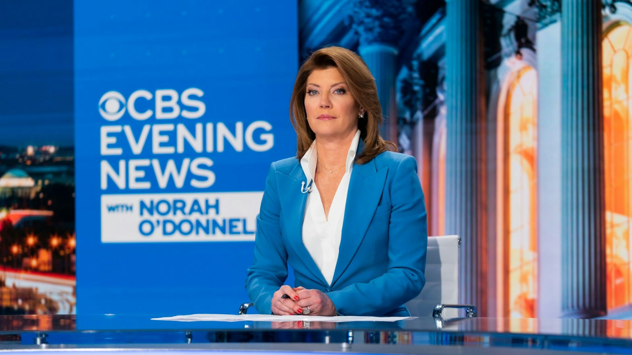 WASHINGTON - JANUARY 20: CBS Evening News with Norah O'Donnell broadcasts live from Washington DC with continued coverage on Inauguration 2021.