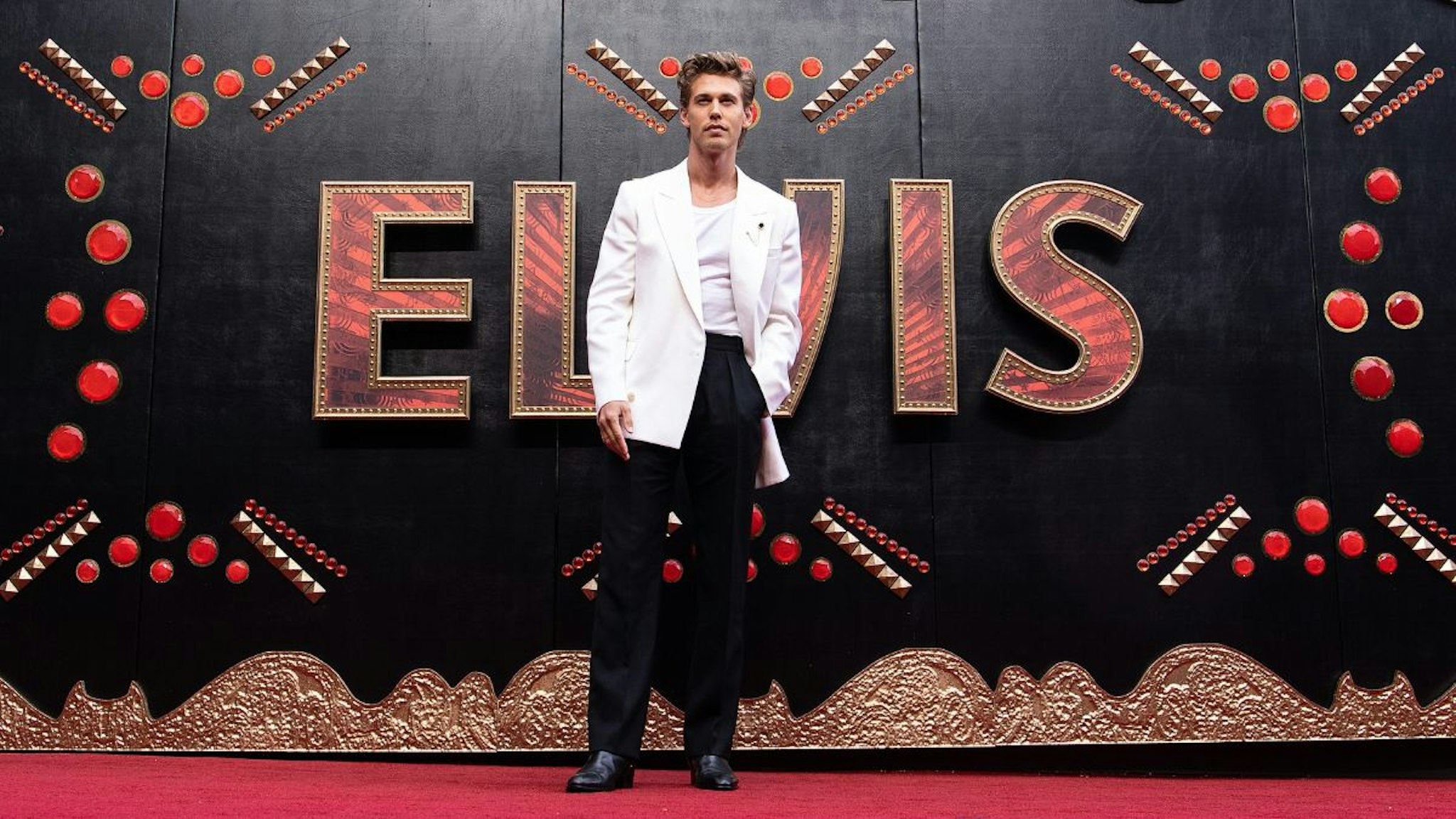Austin Butler attends the "Elvis" UK special screening at BFI Southbank on May 31, 2022 in London, England.