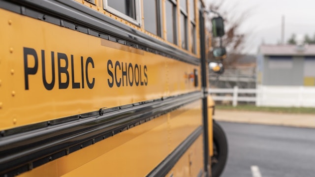School Bus - stock photo Perspectives on transportation for county public schools Montes-Bradley via Getty Images