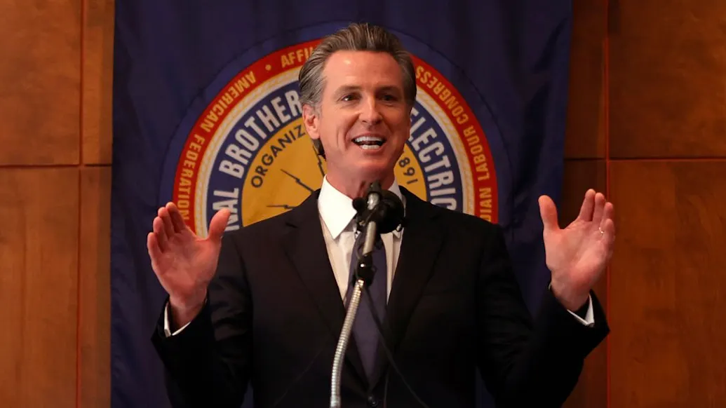 Newsom Pitches Abortion-Friendly California In Red-State Billboard Blitz