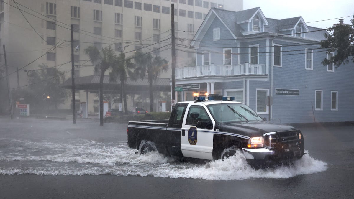 Ian Makes Second U.S. Landfall, Bringing 7Foot Surge, Lashing Rains To
