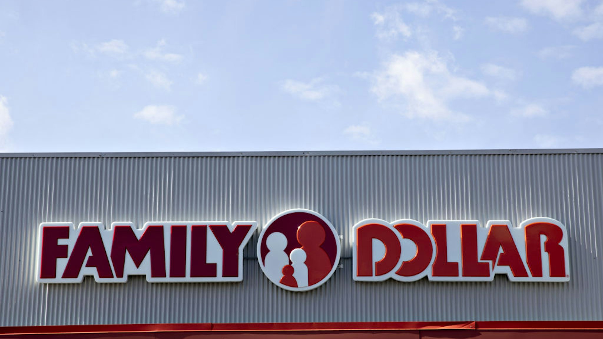 Signage is displayed outside a Family Dollar Stores Inc. store in Chicago, Illinois, U.S., on Tuesday, March 3, 2020.