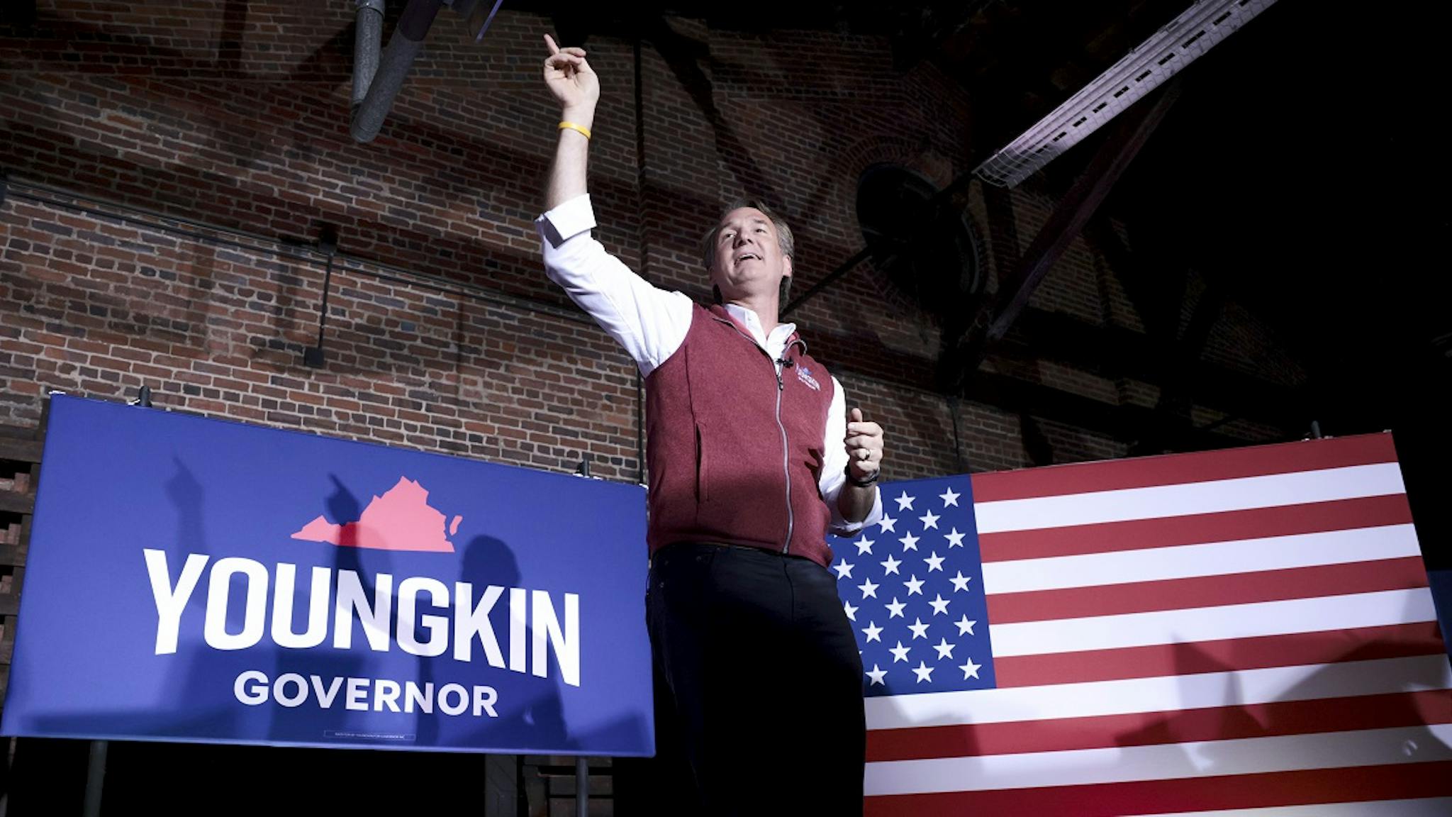 Glenn Youngkin Campaigns Ahead Of Next Week’s Gubernatorial Election