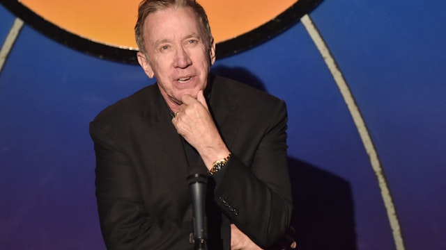 WEST HOLLYWOOD, CALIFORNIA - NOVEMBER 04: Tim Allen performs at The Laugh Factory on November 04, 2021 in West Hollywood, California. (Photo by Alberto E. Rodriguez/Getty Images)