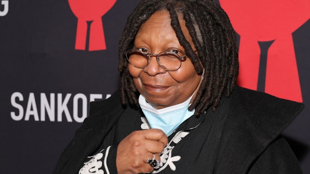 NEW YORK, NEW YORK - MARCH 01: Whoopi Goldberg attends the celebration of Harry Belafonte's 95th Birthday with Social Justice Benefit at The Town Hall on March 01, 2022 in New York City. (Photo by Dia Dipasupil/Getty Images)