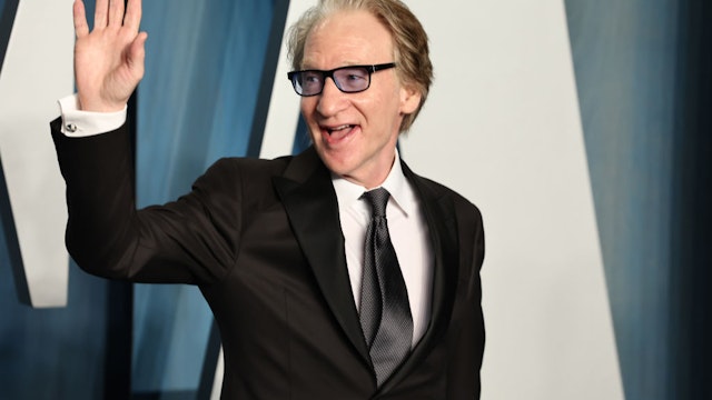 BEVERLY HILLS, CALIFORNIA - MARCH 27: Bill Maher attends the 2022 Vanity Fair Oscar Party hosted by Radhika Jones at Wallis Annenberg Center for the Performing Arts on March 27, 2022 in Beverly Hills, California. (Photo by Arturo Holmes/FilmMagic)