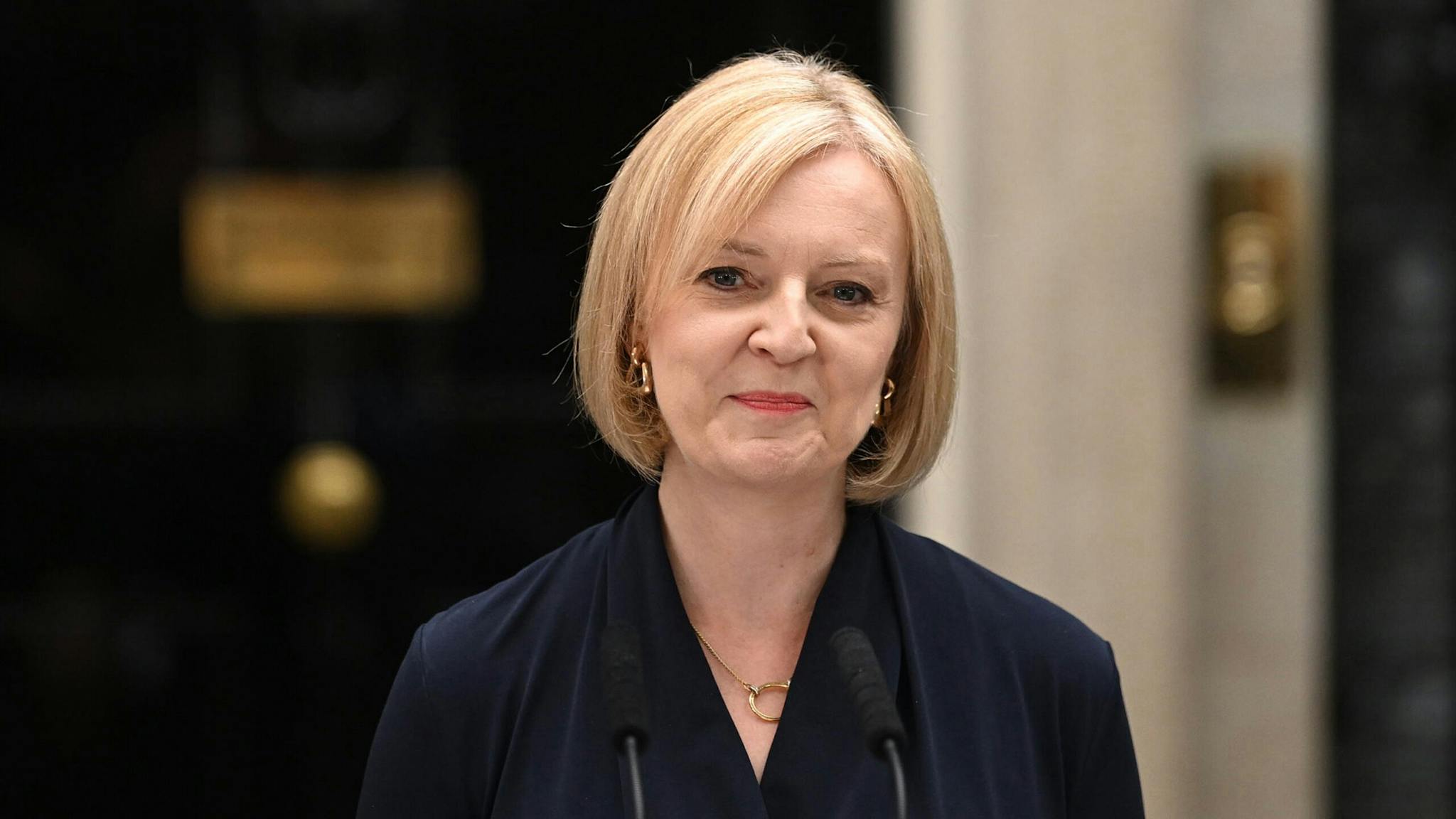 PM Liz Truss Takes Her Place At Number 10