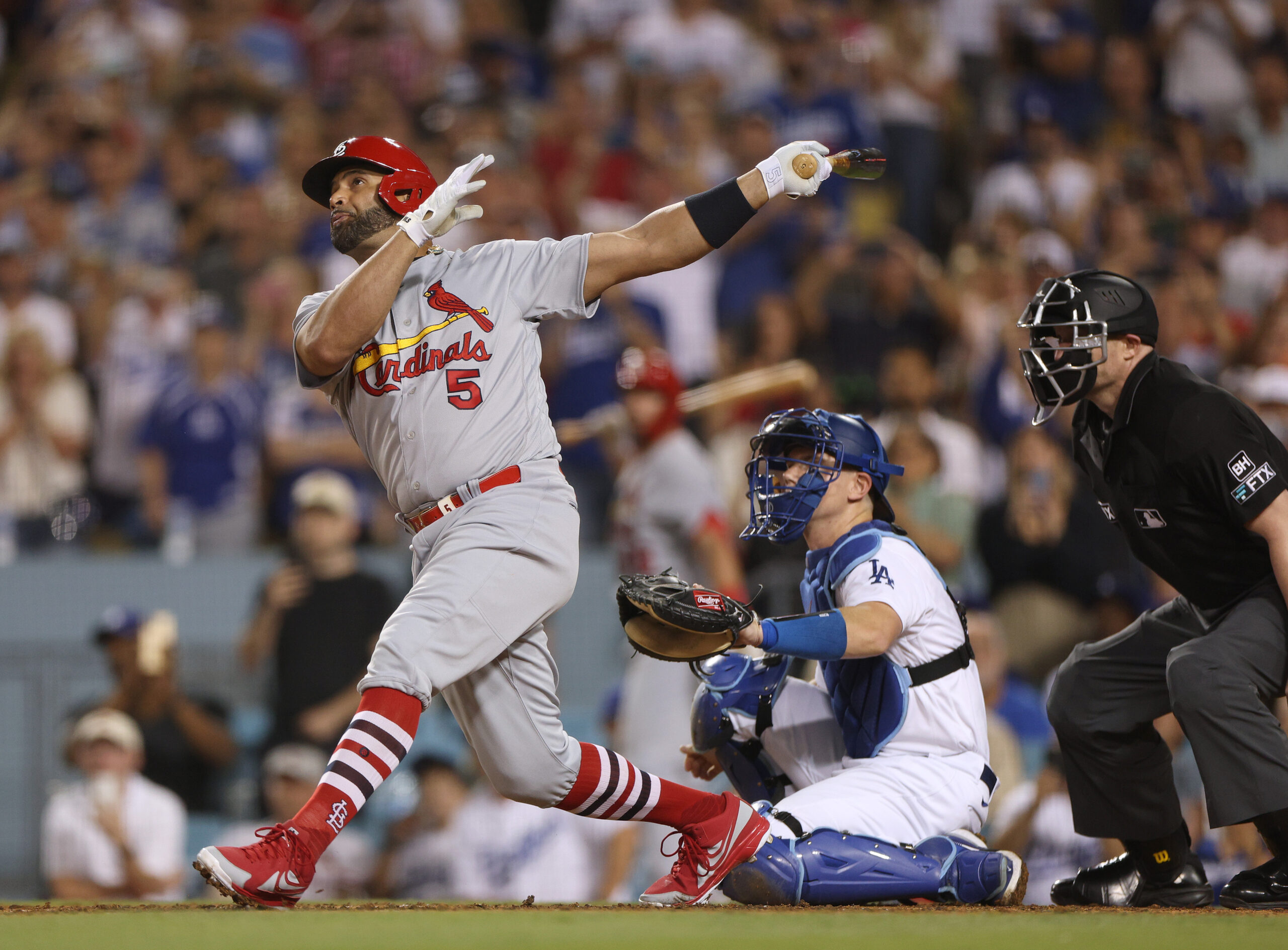 Albert Pujols joins exclusive 700 home run club, on pace to