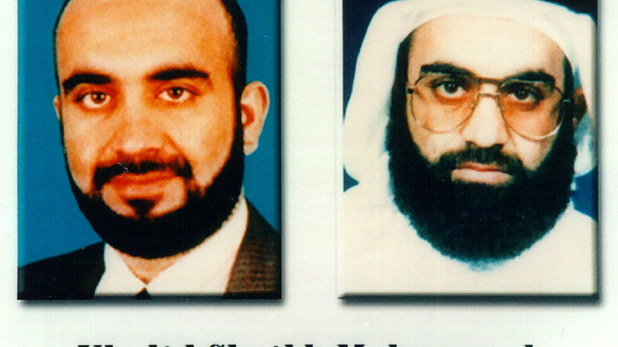 UNDATED: (FILE PHOTO) Khalid Shaikh Mohammed, a suspected al Qaeda terrorist, is shown in this photo released by the FBI October 10, 2001 in Washington, D.C. Mohammed was arrested at a house in Rawalpindi, Pakistan. It was reported October 21, 2003 that U.S. officials believe Mohammed killed Wall Street Journal reporter Daniel Pearl in Pakistan. (Photo Courtesy of FBI/Getty Images)