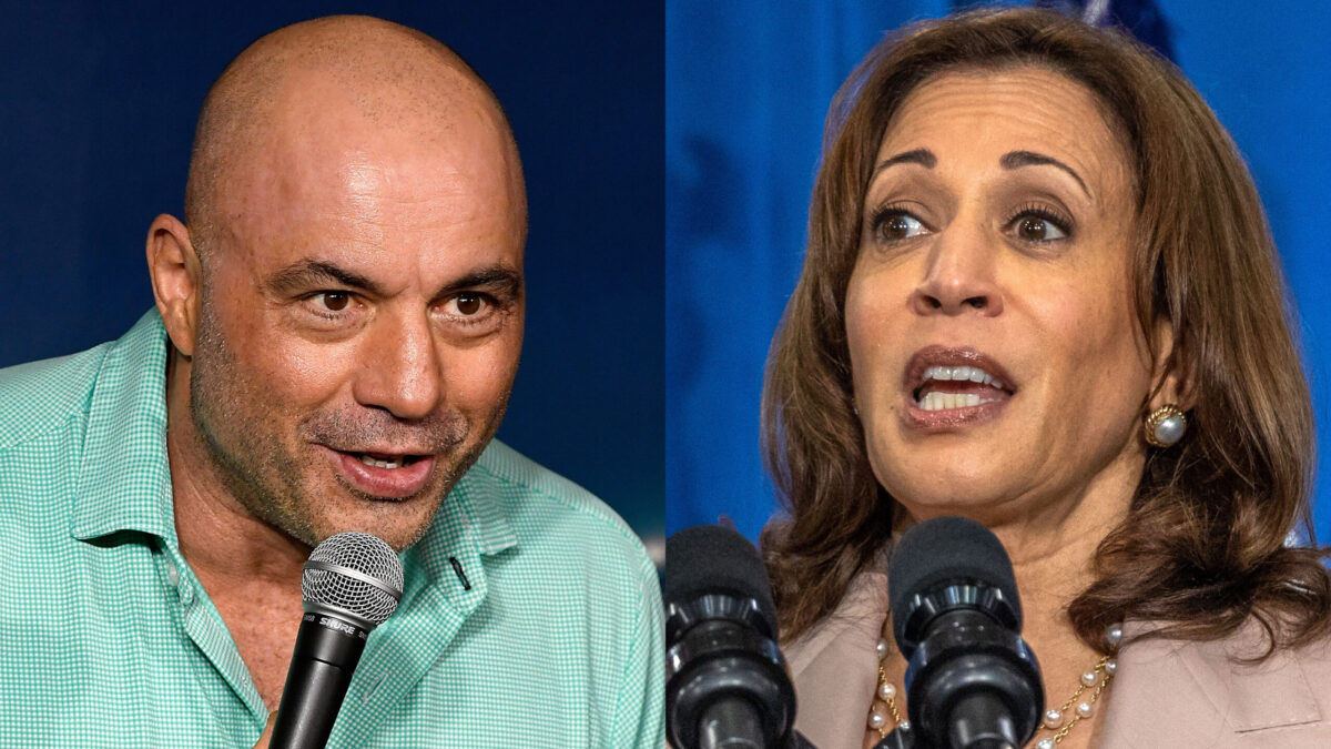 Joe Rogan Says Harris Campaign Lied About Her Failed Appearance On His Show, Brings Receipts