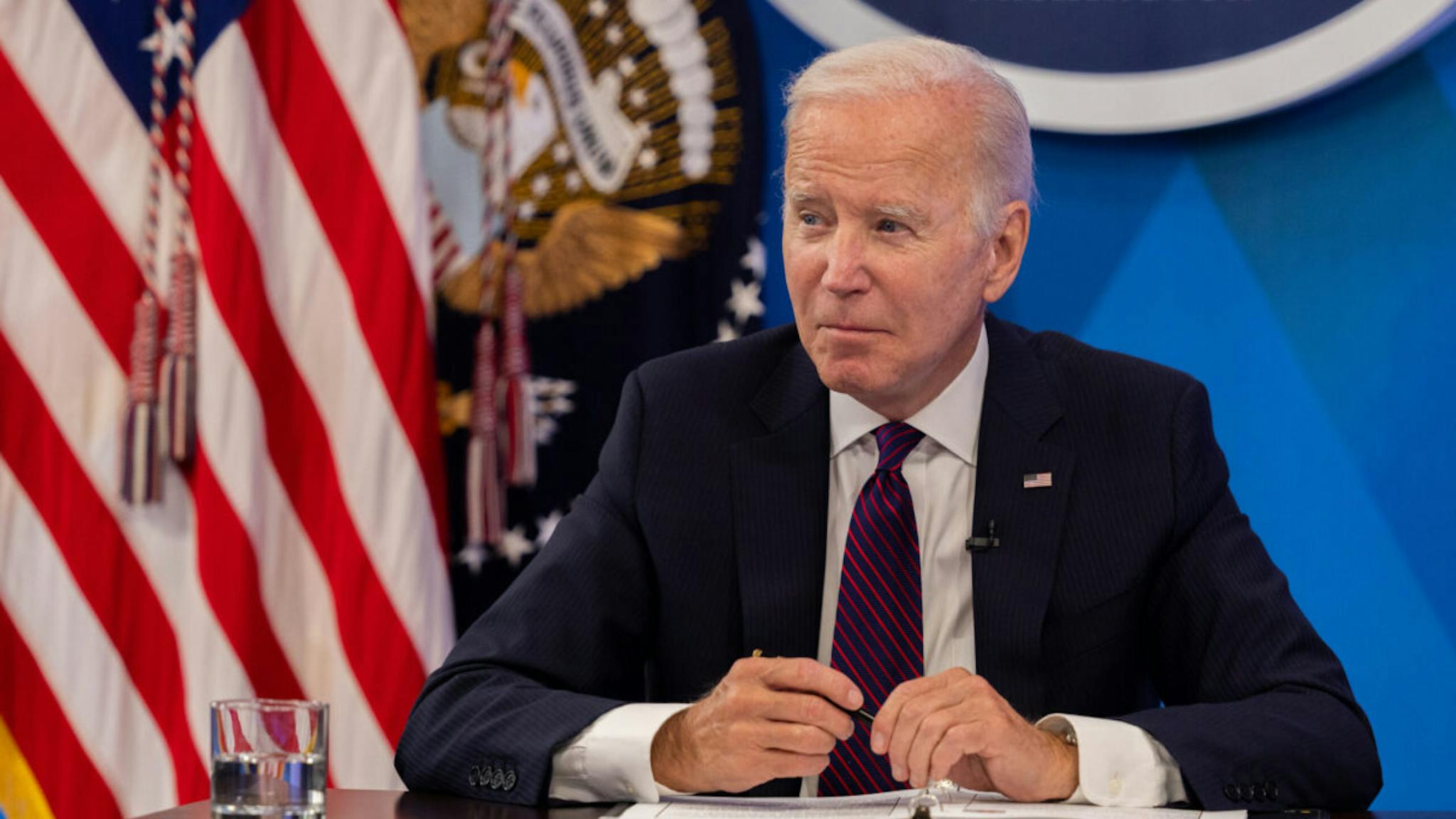 Joe Biden President Joe Biden speaks at an event highlighting grants created by the American Rescue Plan at the White House in Washington, DC on September 2nd, 2022