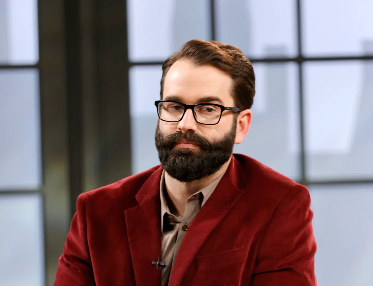 Matt Walsh is seen on set of "Candace" on March 31, 2021 in Nashville, Tennessee