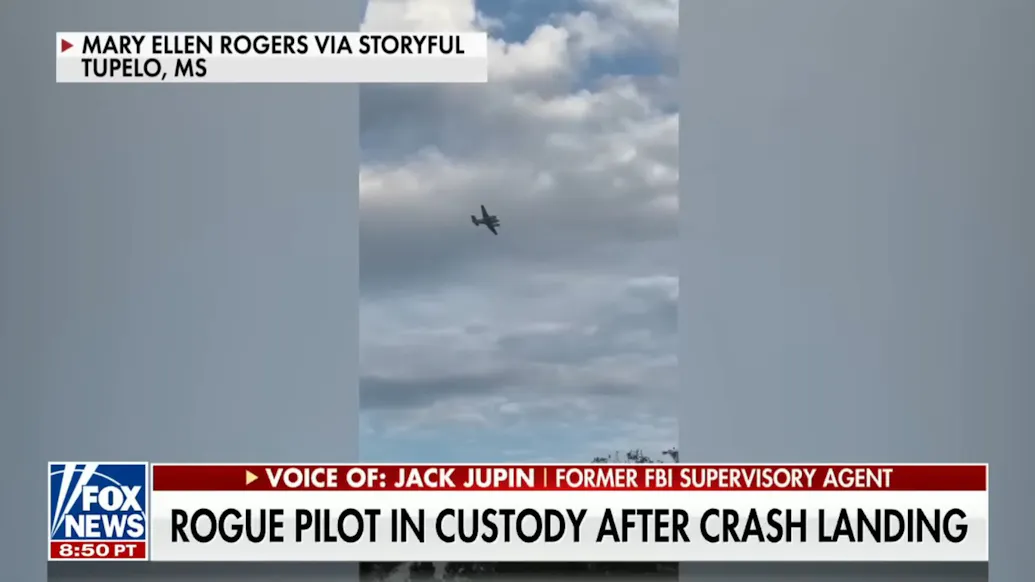 Man’s Eerie Message Before Allegedly Stealing Plane, Threatening Crash Into Walmart: Report