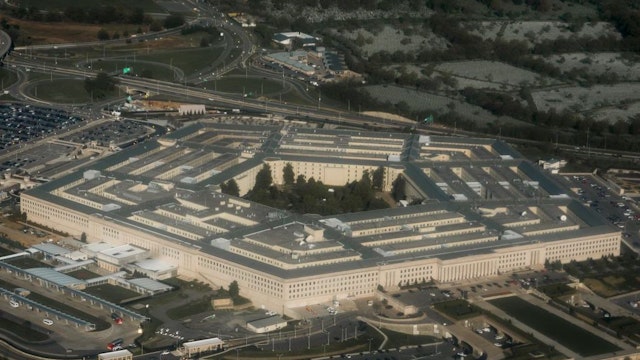 The Pentagon in Arlington, Virginia outside Washington, DC is seen in this aerial photograph, April 23, 2015. AFP PHOTO / SAUL LOEB / AFP PHOTO / SAUL LOEB (Photo credit should read SAUL LOEB/AFP via Getty Images)
