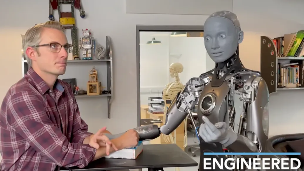 WATCH: Advanced Robot Is Asked If AI Machines Will Take Over The World
