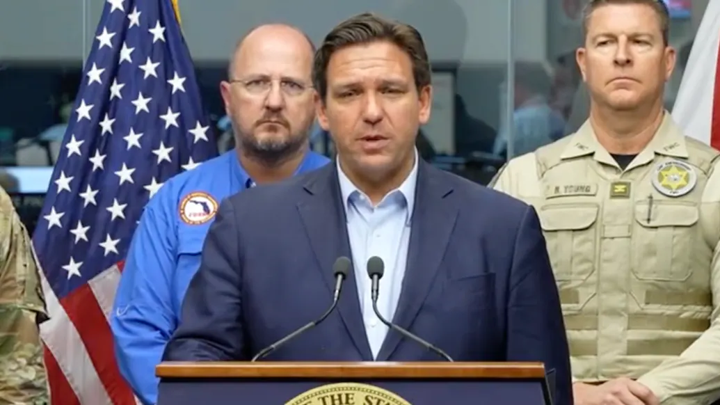 DeSantis Gives Special Shout Out To 3 Governors Who Helped Respond To Hurricane, Including 1 Democrat