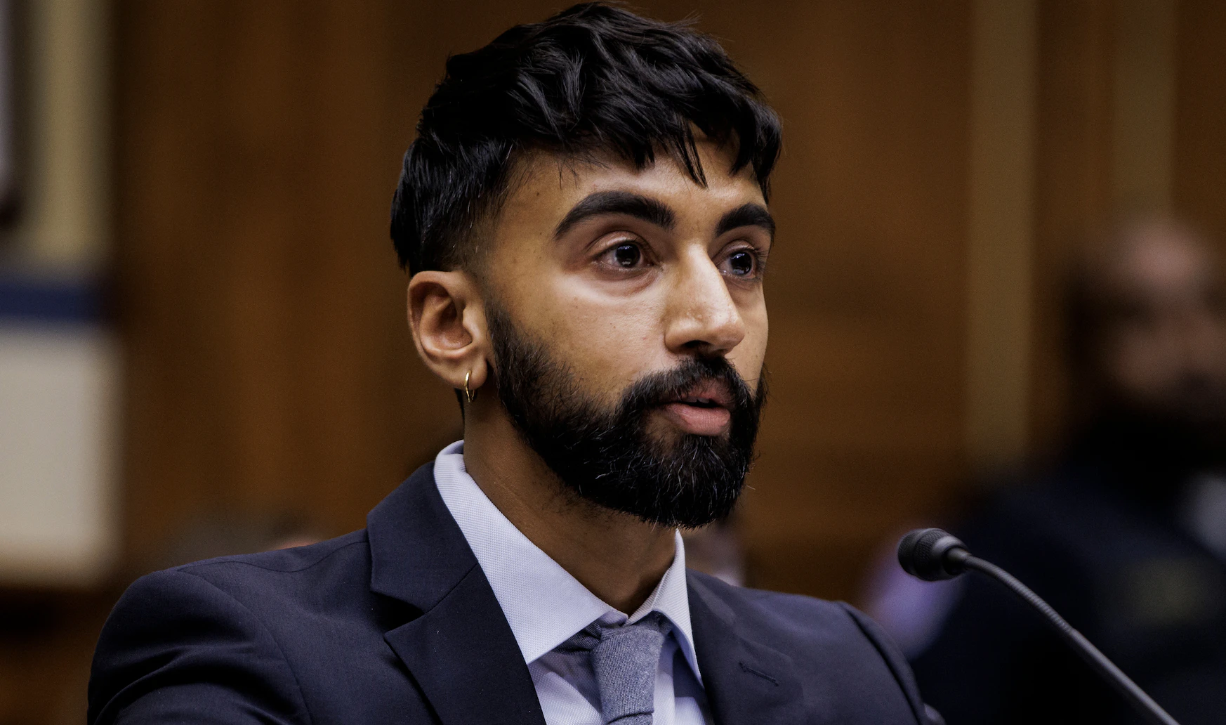 Bhavik Kumar, medical director for primary and trans care at Planned Parenthood Gulf Coast, testifies during a House Oversight and Reform Committee hearing in Washington, DC, US, on Thursday, Sept. 29, 2022. The hearing is titled "Examining the Harm to Patients from Abortion Restrictions and the Threat of a National Abortion Ban."