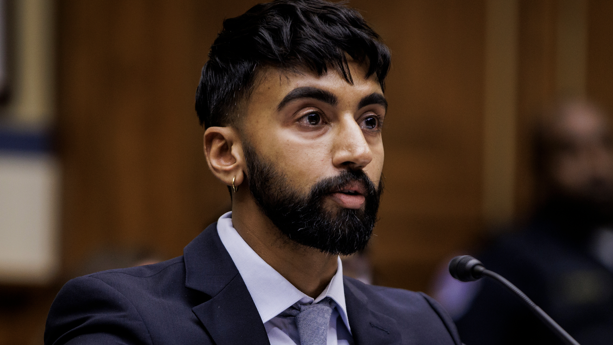 Bhavik Kumar, medical director for primary and trans care at Planned Parenthood Gulf Coast, testifies during a House Oversight and Reform Committee hearing in Washington, DC, US, on Thursday, Sept. 29, 2022. The hearing is titled "Examining the Harm to Patients from Abortion Restrictions and the Threat of a National Abortion Ban."