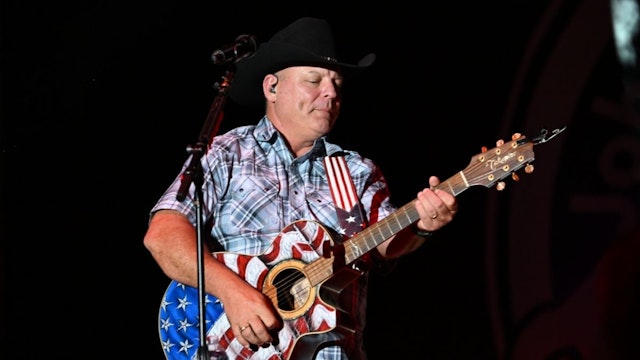 John Michael Montgomery performs during the 2022 Kentucky State Fair at Kentucky Exposition Center on August 24, 2022 in Louisville, Kentucky.
