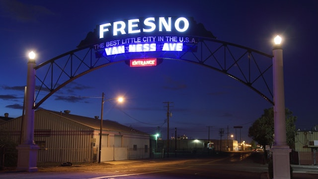 Fresno Entrance - stock photo Fresno is a city in central California, United States, the county seat of Fresno County. It is the fifth largest city in California, the largest inland city in California DenisTangneyJr via Getty Images