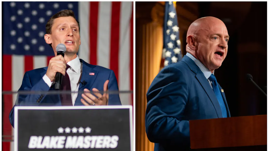 ‘Shows You What His Priorities Are’: Blake Masters Hits Mark Kelly For Backing Biden’s IRS Buildup