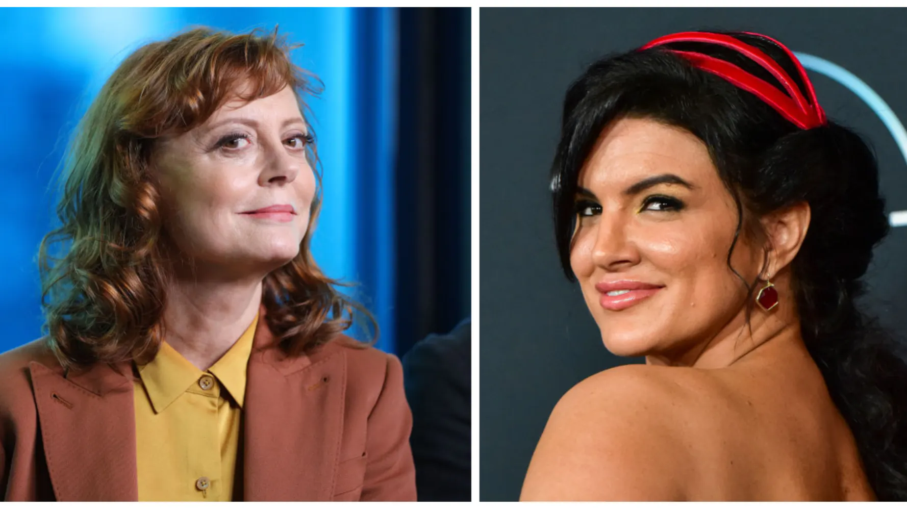Susan Sarandon Posts Holocaust Reference. Gina Carano Got Canceled For Similar Message.